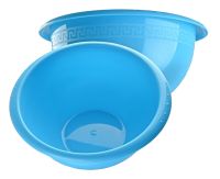 Миниатюра: Миска (салатник) пласт. 0,5л голубой