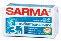Миниатюра: Мыло 140гр антибактериальное Сарма 11148