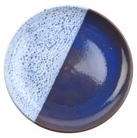 Миниатюра: Тарелка 24см 800мл керамика, покрытие синева (16)