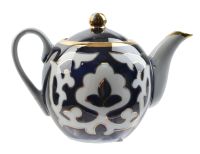 Миниатюра: Чайник заварочный фарфор 900мл Узбекская пахта