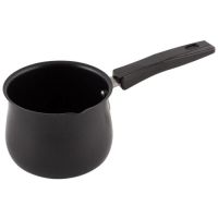 Миниатюра: Кофеварка (турка) сталь (карбоновая) 600мл, а/п пласт. ручка Mallony черная