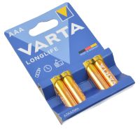 Миниатюра: Батарейка VARTA LONGLIFE LR03 AAA BL4