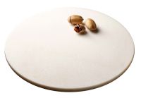 Миниатюра: Блюдо сервировочное (доска для подачи) мрамор натуральный 30*30см, круглое Magistro Marble