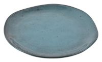 Миниатюра: Тарелка десертная 19см керамика STONEсиний(12)