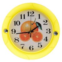 Миниатюра: Часы настенные 27см, круглые Апельсин