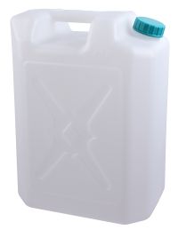 Миниатюра: Канистра 20л п/эт (295*225*390мм), пищевая белая