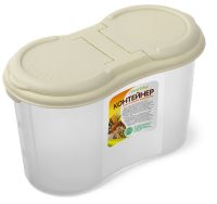 Миниатюра: Контейнер для сыпучих продуктов пласт. 0,75л (172*92*107мм) цвет крышки микс