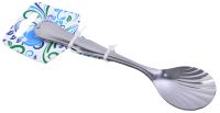 Миниатюра: Ложка для мороженого нерж. 16,4см Узоры