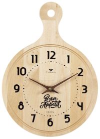 Миниатюра: Часы настенные 24,5*35см интерьерные, дерево, Доска разделочная Bon Appetit Рубин