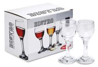 Миниатюра: Набор рюмок 6шт 60мл стекло, для водки Бистро (BISTRO)