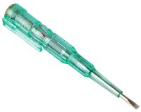 Миниатюра: Индикатор напряжения многофункциональный (отвертка-пробник) L140мм, конт/бесконт 70-250В/70-10000В