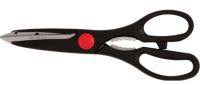 Миниатюра: Ножницы кухонные нерж. 20см, с орехоколом, пласт. ручки REGENT