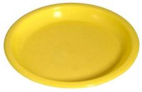 Миниатюра: Тарелка мелкая пласт. 16*16*15см круглая цвет микс