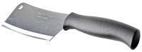 Миниатюра: Нож-топорик нерж. 12,5см (L230мм с ручкой), черная пласт. ручка Tramontina Athus 23090/005 @
