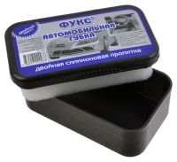Миниатюра: Губка для панели авто, силиконовая пропитка ФУКС