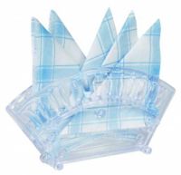 Миниатюра: Салфетница пласт. 175*50*100мм, прозрачная