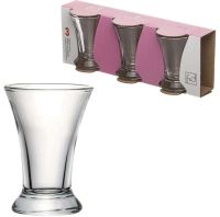 Миниатюра: Набор стопок 3шт 60мл стекло PUB