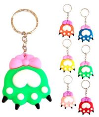 Миниатюра: Брелок ПВХ Лапка 4см@