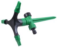 Миниатюра: Разбрызгиватель вращающийся на колышке, 3-х рожковый, HL087