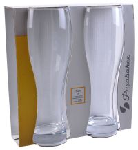 Миниатюра: Набор бокалов для пива 2шт 500мл стекло PUB