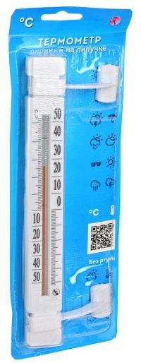 Миниатюра: Термометр оконный Липучка ТБ-223