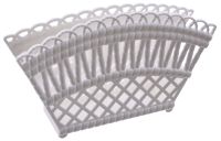 Миниатюра: Салфетница пласт. 165*35*90мм Семь злаков белая