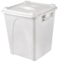 Миниатюра: Контейнер пласт. 5л (190*190*225мм), крышка с защелкой Премиум цвет мрамор