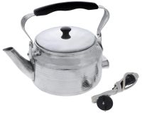 Миниатюра: Чайник ал. 2л, электрический 1,25кВт складная ручка Москва (4) @