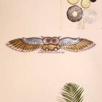 Миниатюра: Панно настенное 100*18,5*3см Сова в полете @