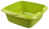 Миниатюра: Чаша хозяйственная (миска, таз) пласт. 3,8л, квадратная Дельверо цвет микс
