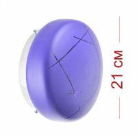 Миниатюра: Светильник 175 НПО настенный матовый бисер лак фиолетовый, трафарет