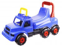 Миниатюра: Машинка детская пласт. 290*695*335мм Веселые гонки для мальчиков синяя