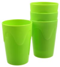 Миниатюра: Стакан пласт. 280мл, НАБОР 4шт, для холодных напитков Чезаре