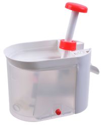 Миниатюра: Отделитель косточек (косточковыдавливатель) пласт., пружинный механизм,контейнер на присоске