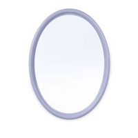 Миниатюра: Зеркало настенное 433*583мм, "SONATA" пласт. рама голубая