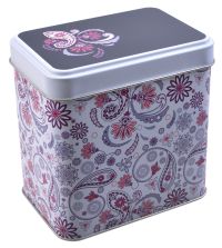 Миниатюра: Банка жестяная 600мл (67*98мм h98мм) Бута белая