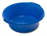 Миниатюра: Таз пласт. 12л, круглый, универсальный (пищевой, хозяйственный) Водолей синий (18)