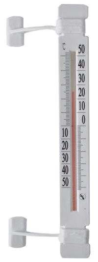 Миниатюра: Термометр оконный пласт. Липучка ТБ-223