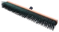 Миниатюра: Щетка для пола дер. 600*140*80мм, без черенка, колодка из бука, жесткая щетина (10)