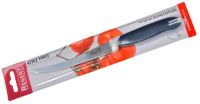Миниатюра: Нож кухонный нерж. 12,5см (L235мм с ручкой) (для томатов), пласт. ручка мелк. зуб. Regent TALIS