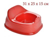 Миниатюра: Горшок детский пласт. 310*250*150мм, декор автомобиль Непоседа цвет микс