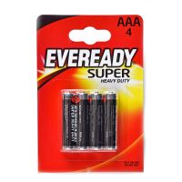 Миниатюра: Батарейка Eveready Super HD AAA FSB4(R03) блист 4 шт
