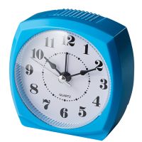 Миниатюра: Будильник 8,5*4,6*8,6см голубой