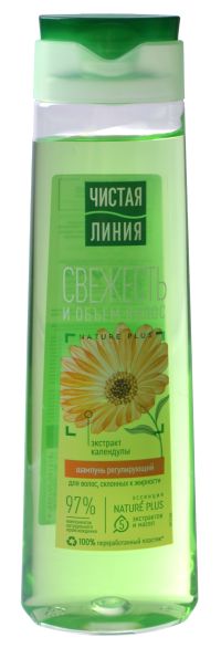 Миниатюра: Шампунь 400 мл шалфей календула Чистая линия