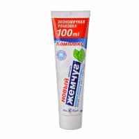 Миниатюра: Зубная паста 100мл Жемчуг-Н сильный аромат мяты