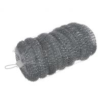 Миниатюра: Губка мет. для посуды в сетке набор 10шт 13гр S-1214@