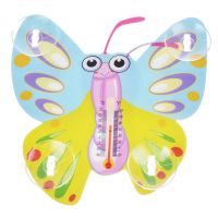Миниатюра: Термометр оконный Бабочка на присосках