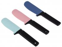 Миниатюра: Лопатка-нож силикон 27см, кондитерская, пласт. ручка "VETTA" цвет микс