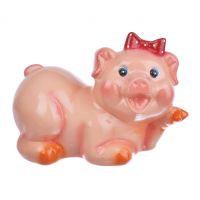 Миниатюра: Копилка Поросенок 20*15см Кроха глянец