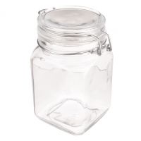 Миниатюра: Банка стекло 1000мл с клипсой Кремлин